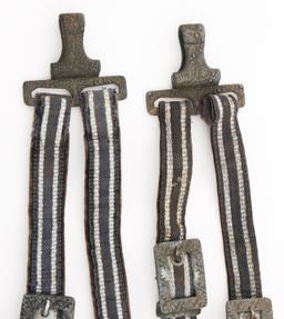 WWII GERMAN LUFTWAFFE 2nd MODEL DAGGER HANGERS