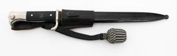 WWII GERMAN K98 EM DRESS BAYONET by A. WINGEN JR