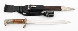 WWII GERMAN POLICE DRESS BAYONET By A. COPPEL