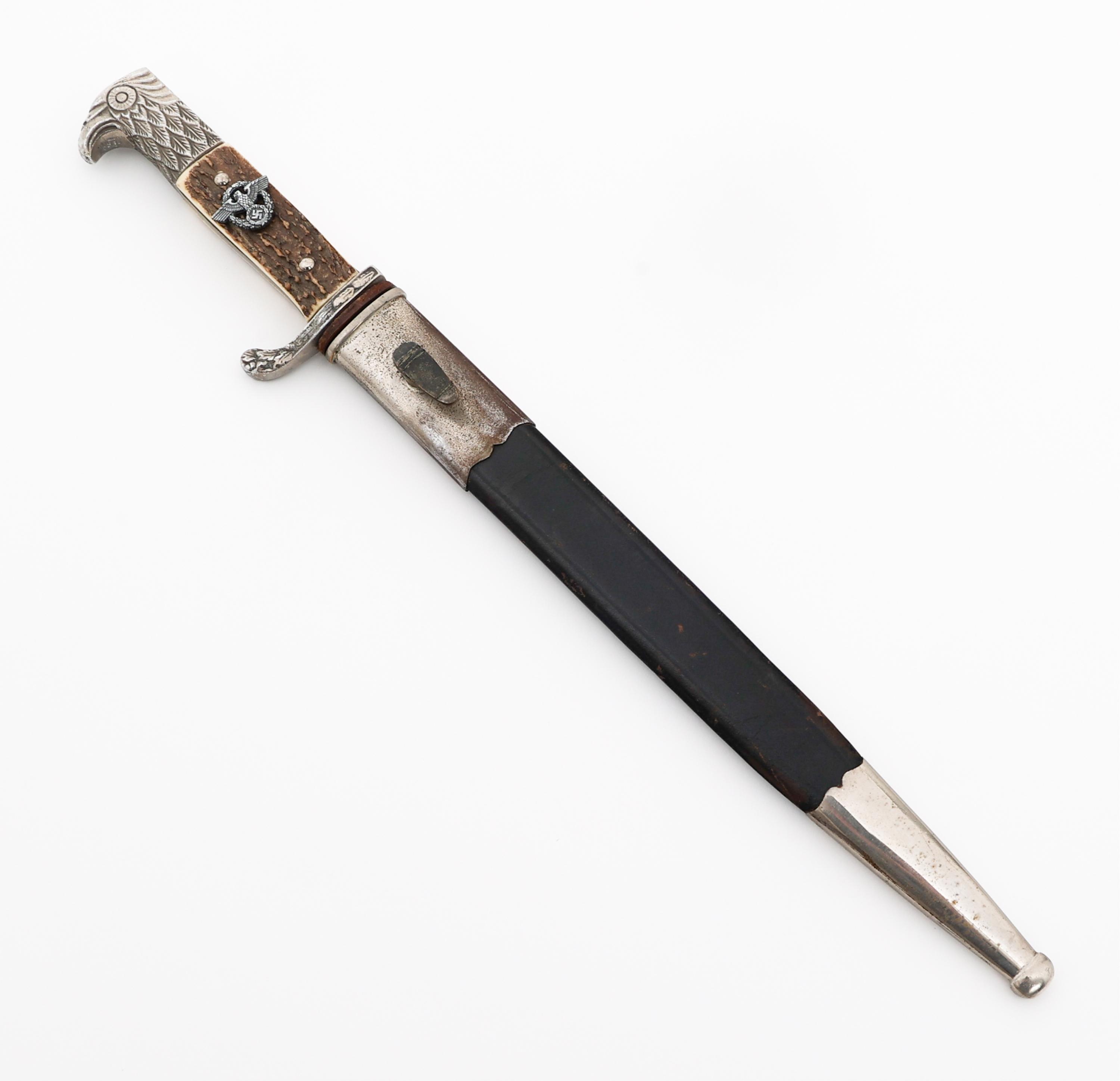 WWII GERMAN POLICE DRESS BAYONET by ALCOSO