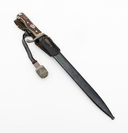 WWII GERMAN POLICE DRESS BAYONET By MAUSER