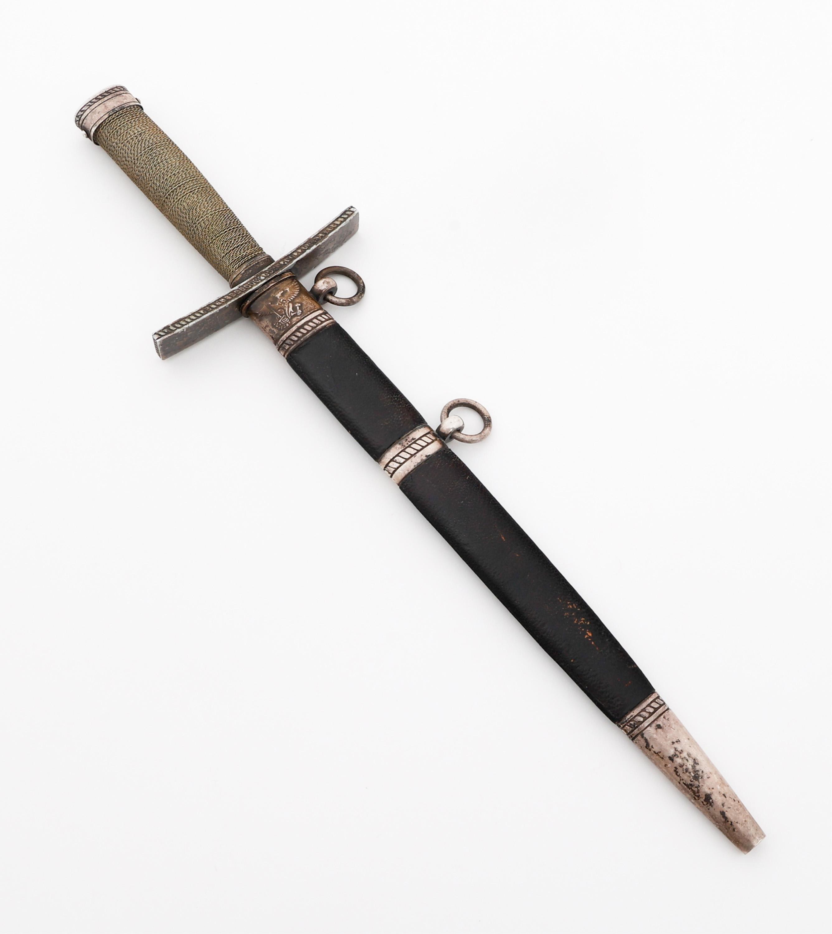 WWII GERMAN M1937 HITLER YOUTH LEADER DAGGER