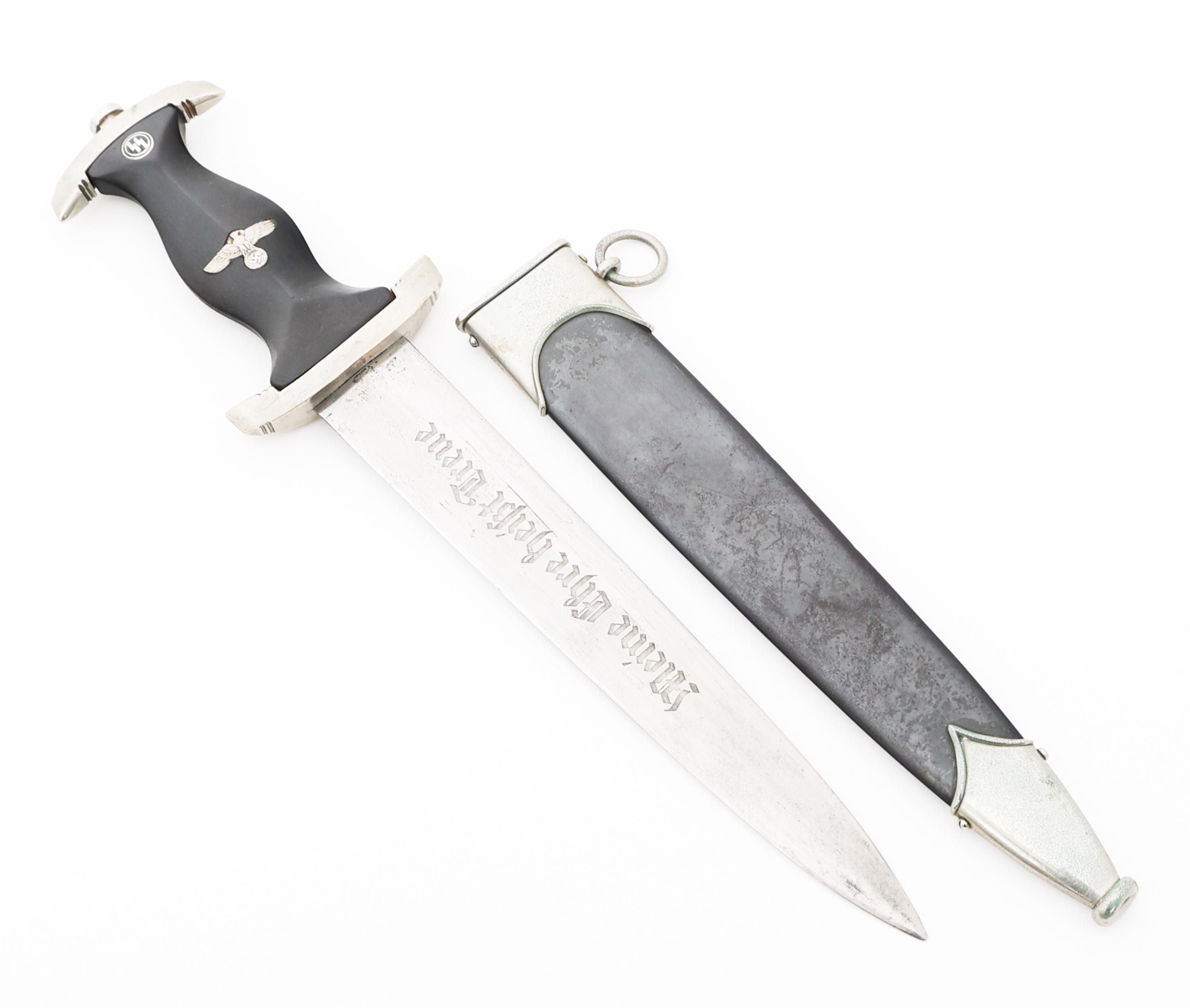 WWII GERMAN MODEL 1936 SS EM DRESS DAGGER