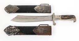 WWII GERMAN RAD ENLISTED MAN DAGGER & SCABBARDS