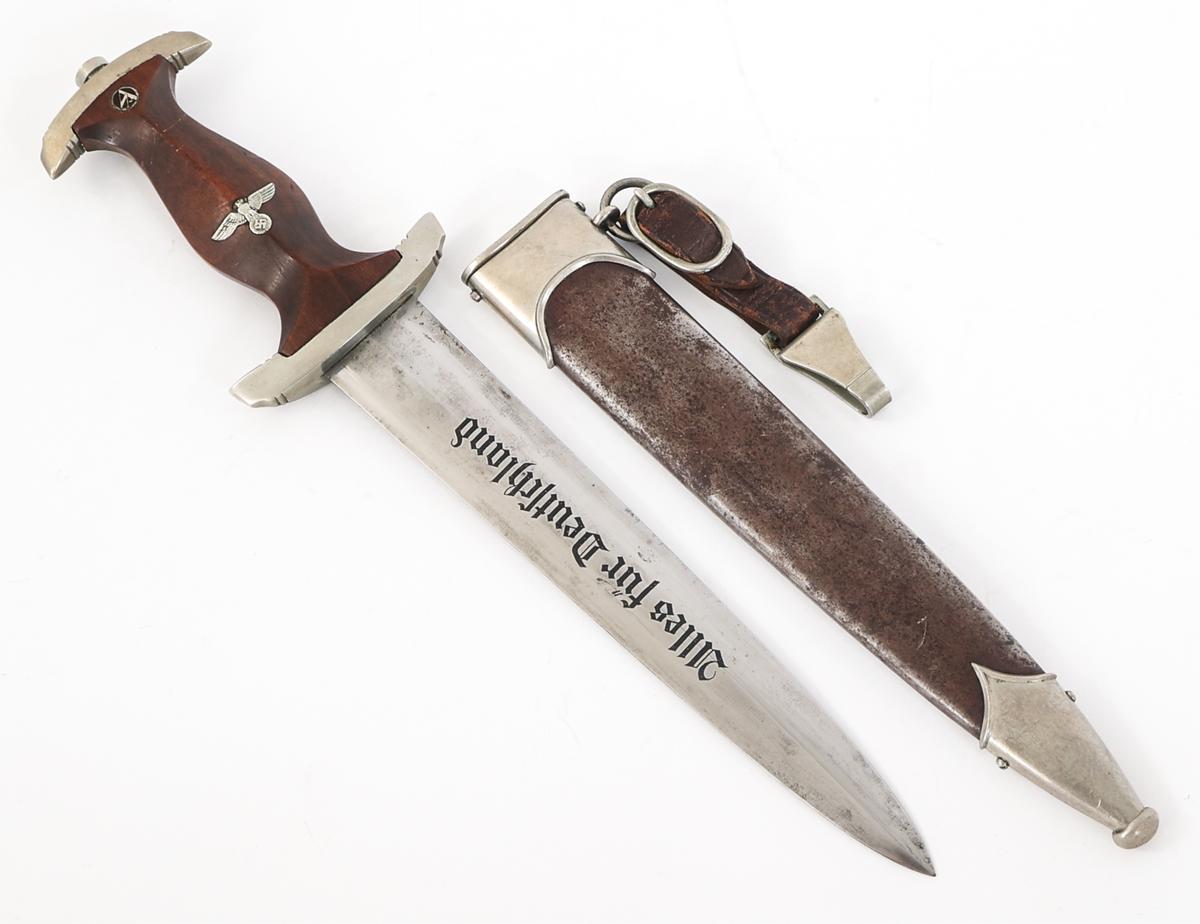 WWII GERMAN ROHM SA DAGGER By GEBRUDER HELLER