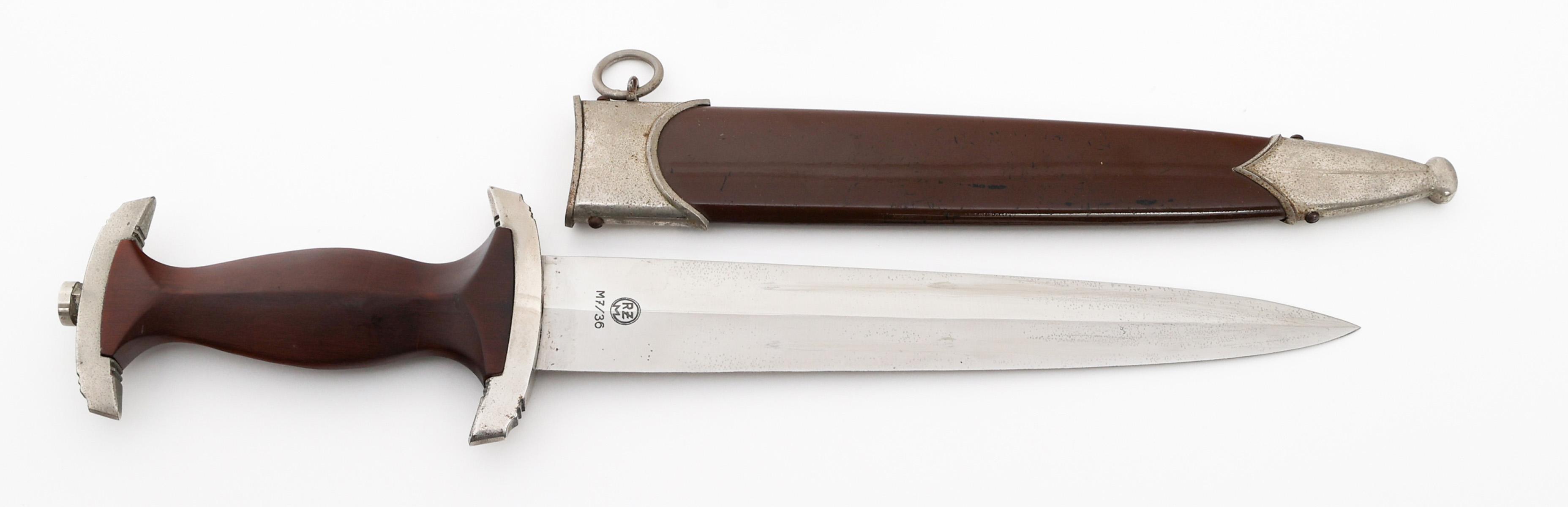 WWII GERMAN SA DRESS DAGGER by RZM M7/36