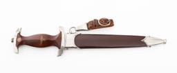 WWII GERMAN SA DRESS DAGGER by RZM M7/66