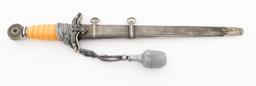 WWII GERMAN TENO OFFICER DRESS DAGGER by EICKHORN