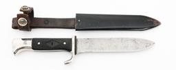 WWII GERMAN HITLER YOUTH KNIFE - MOTTO by EICKHORN