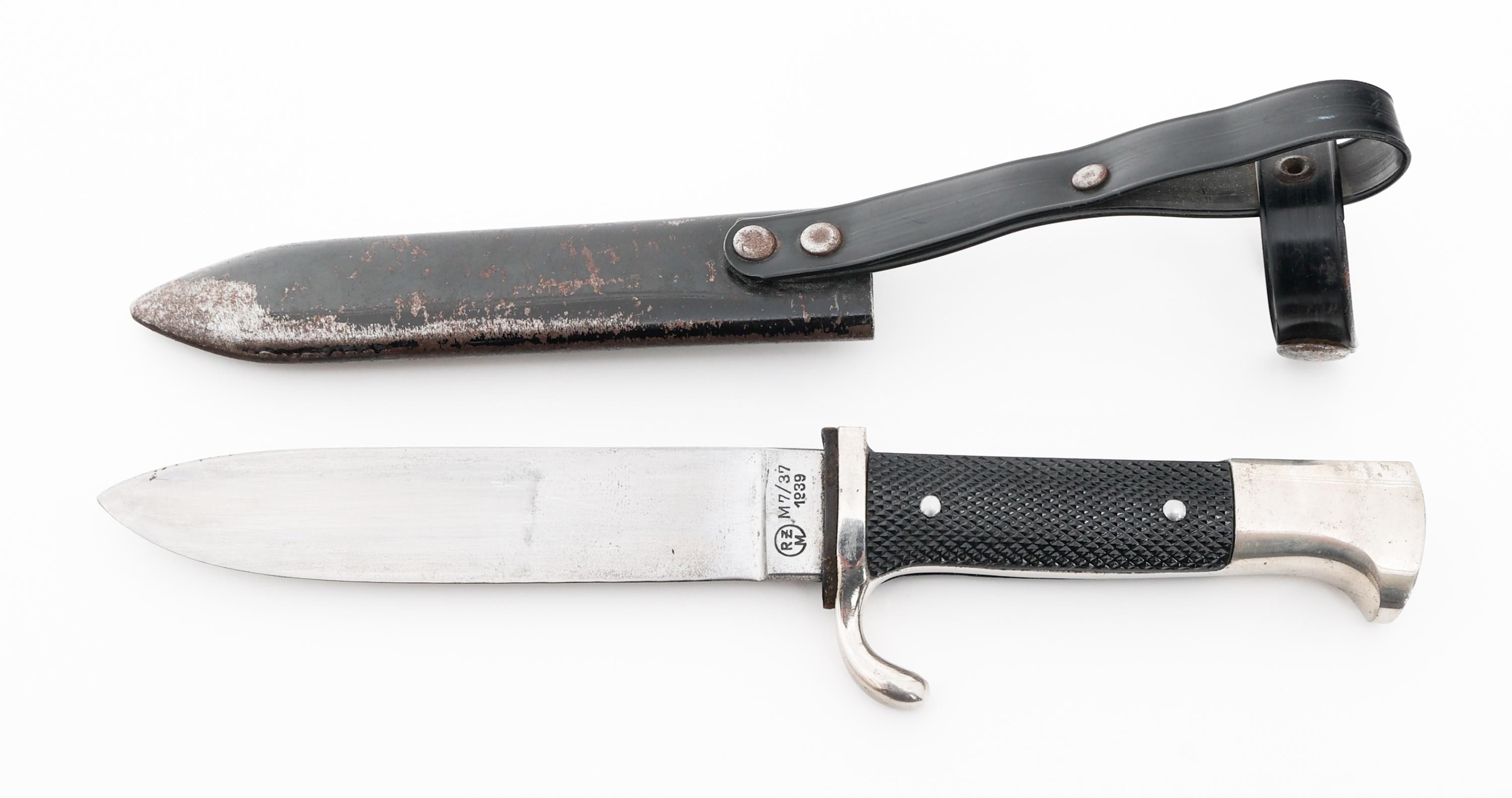 WWII GERMAN HITLER YOUTH KNIFE by ROBERT KLAAS