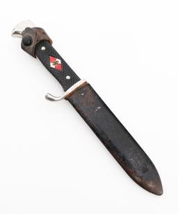 WWII GERMAN HITLER YOUTH KNIFE RZM M7/10/39