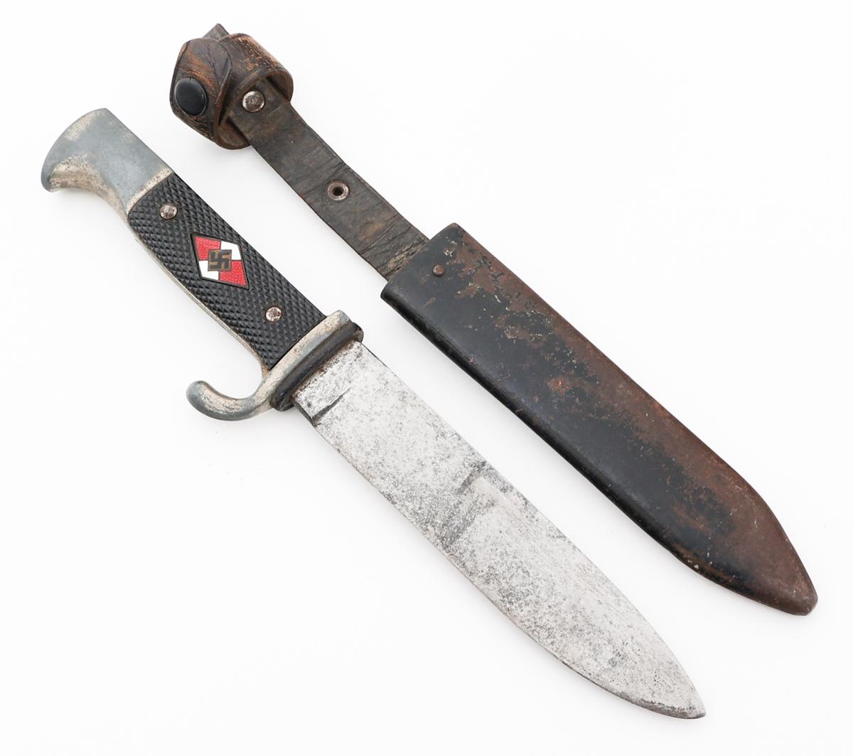 WWII GERMAN HITLER YOUTH KNIFE RZM M7/72