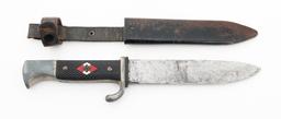 WWII GERMAN HITLER YOUTH KNIFE RZM M7/72