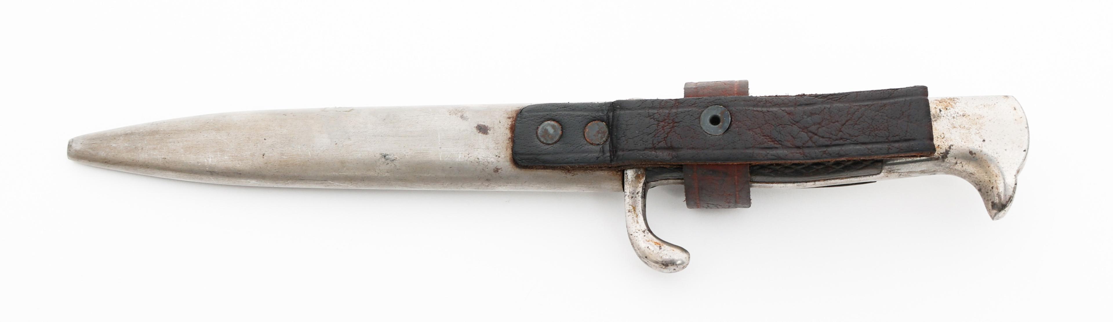 WWII GERMAN K98 BOOT KNIFE WITH SCABBARD