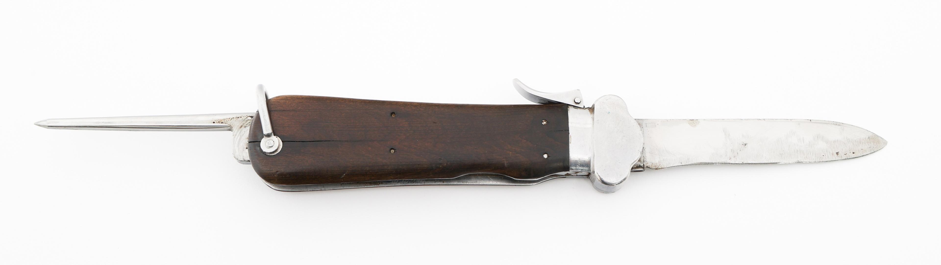 WWII GERMAN PARATROOPER NON-TAKEDOWN GRAVITY KNIFE