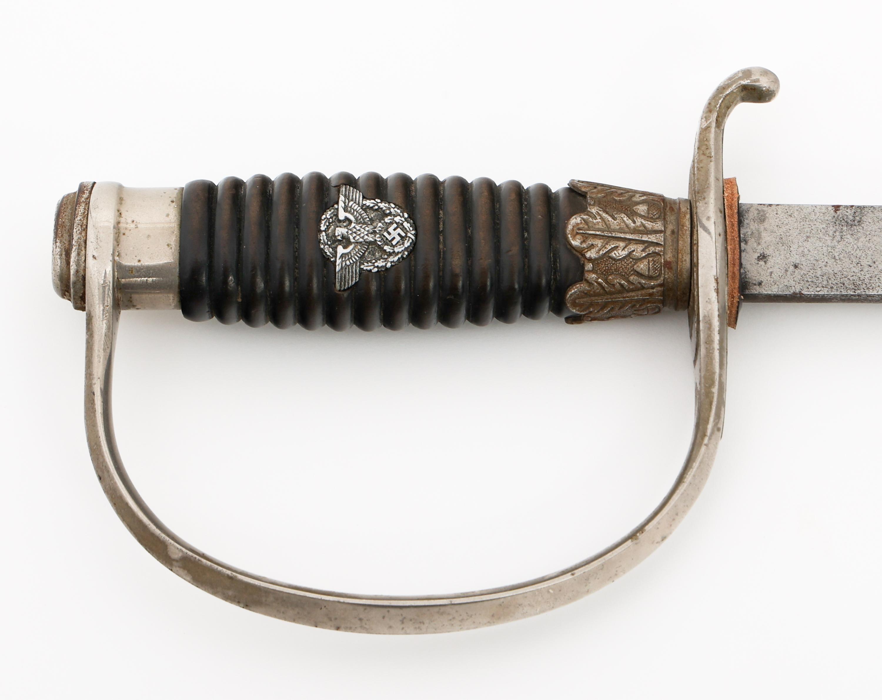 WWII GERMAN POLICE NCO DEGEN SWORD by WEYERSBERG