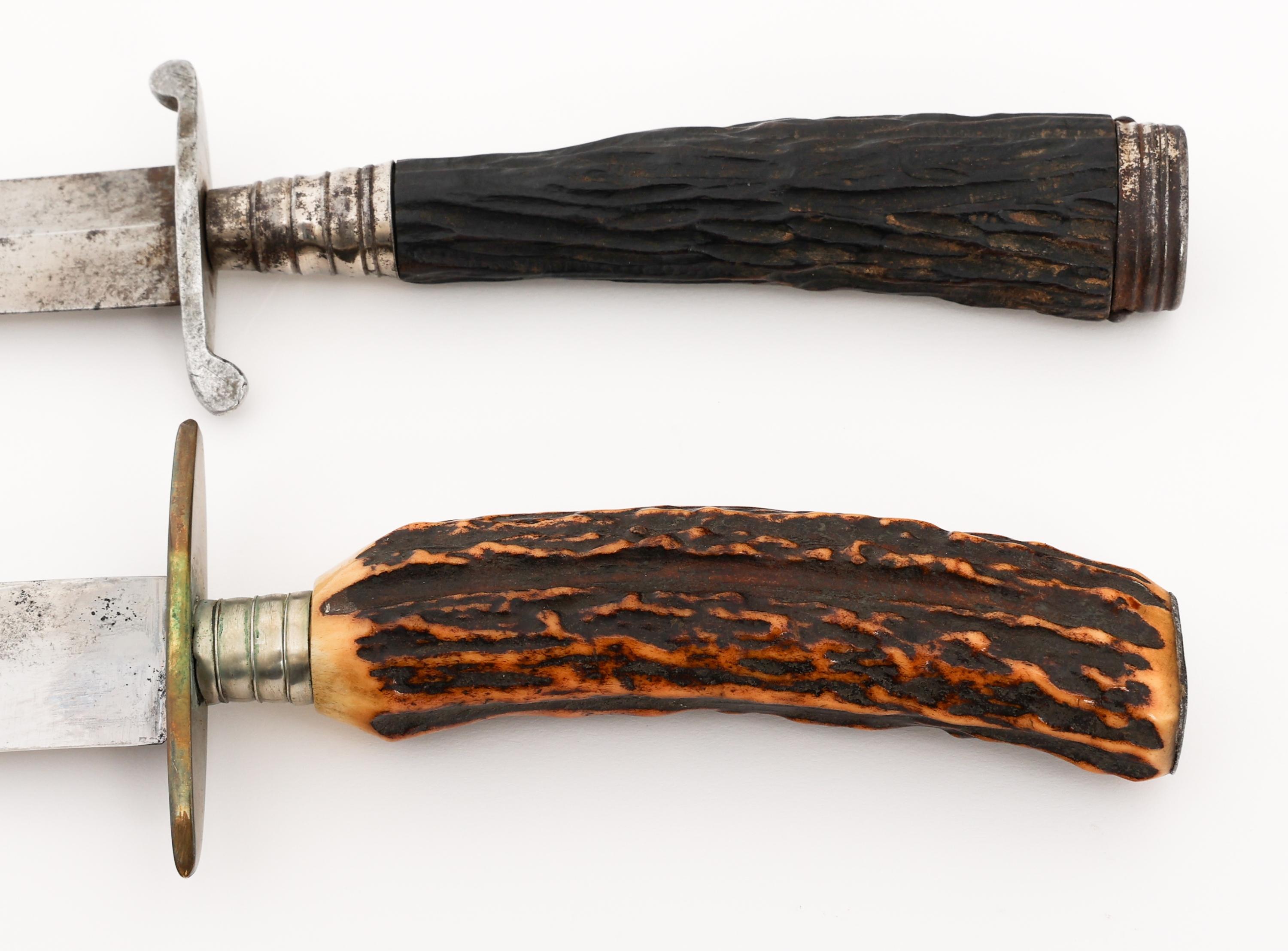 GERMAN STAG HORN HUNTING DAGGERS