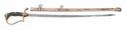 WWI IMPERIAL GERMAN LIONHEAD CHILD'S SWORD by WKC