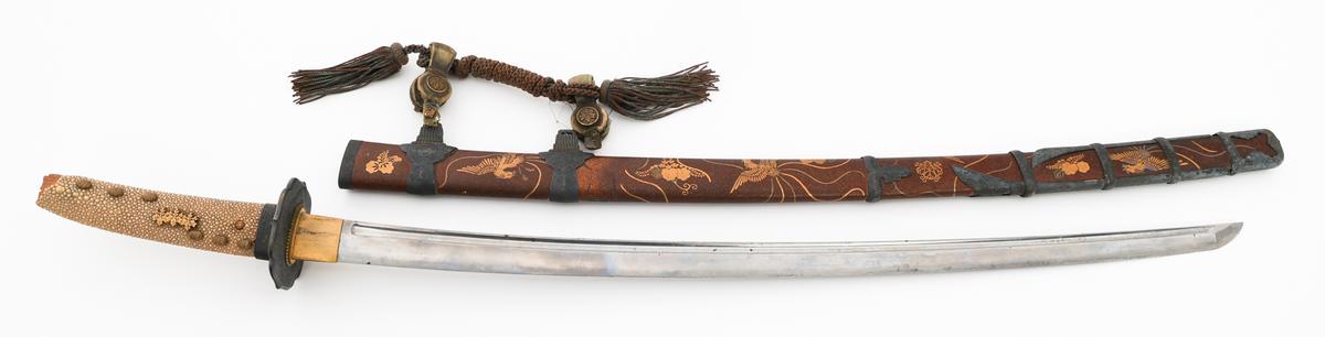 19th C. JAPANESE KATANA SIGNED HOSOKAWA MASAYOSHI