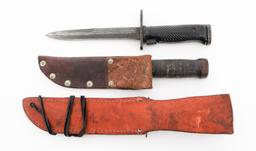 WWII - COLD WAR US FIGHTING KNIVES & BAYONET