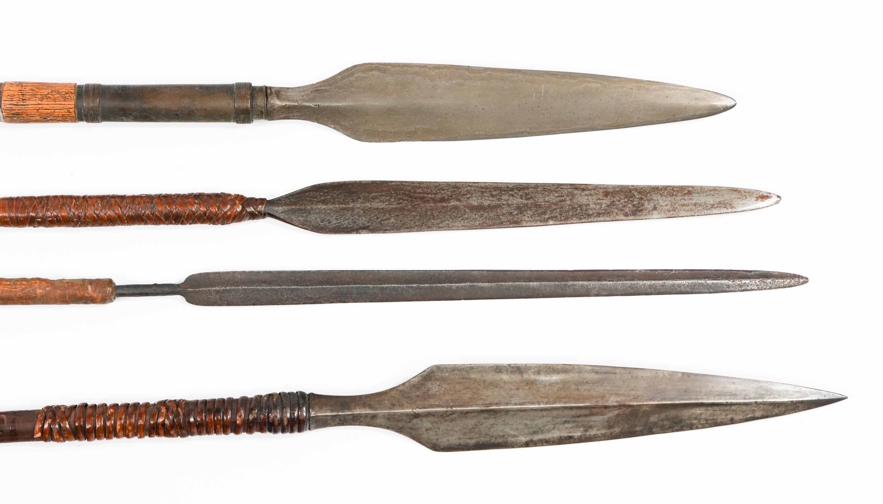 AFRICAN TRIBAL SPEARS