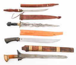 SOUTHEAST ASIAN KRIS, TALIBON & DHA KNIVES