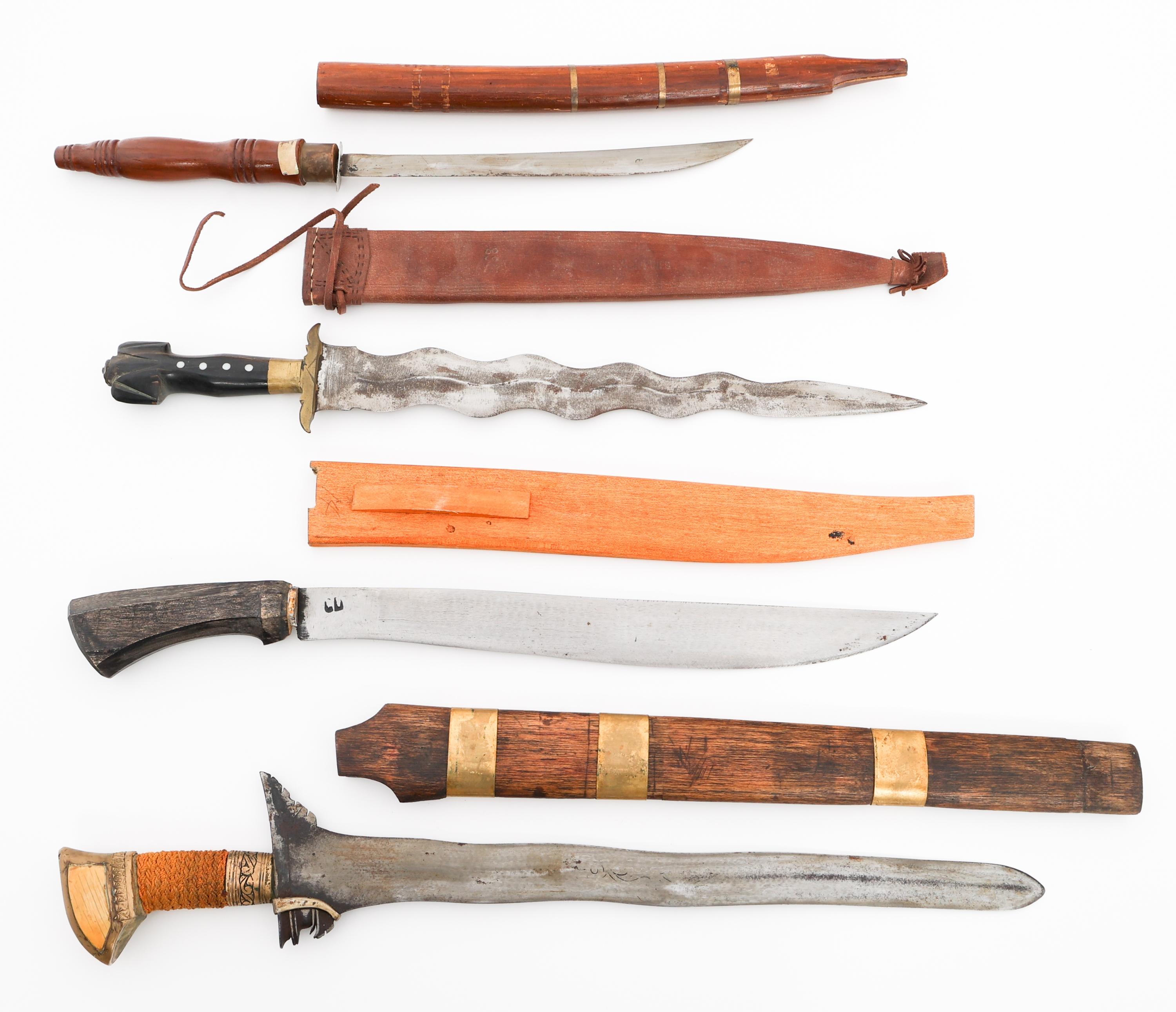 SOUTHEAST ASIAN KRIS, TALIBON & DHA KNIVES