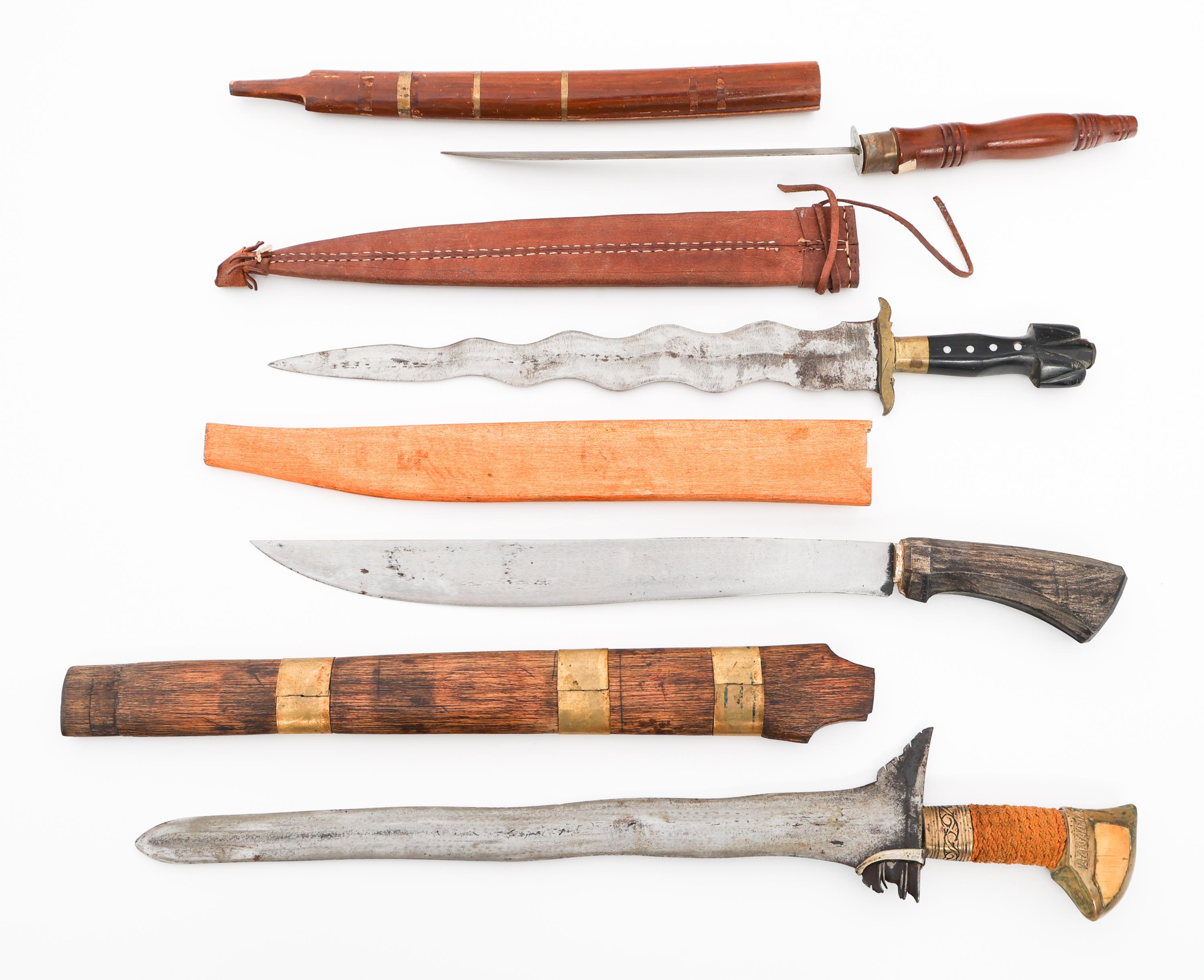 SOUTHEAST ASIAN KRIS, TALIBON & DHA KNIVES