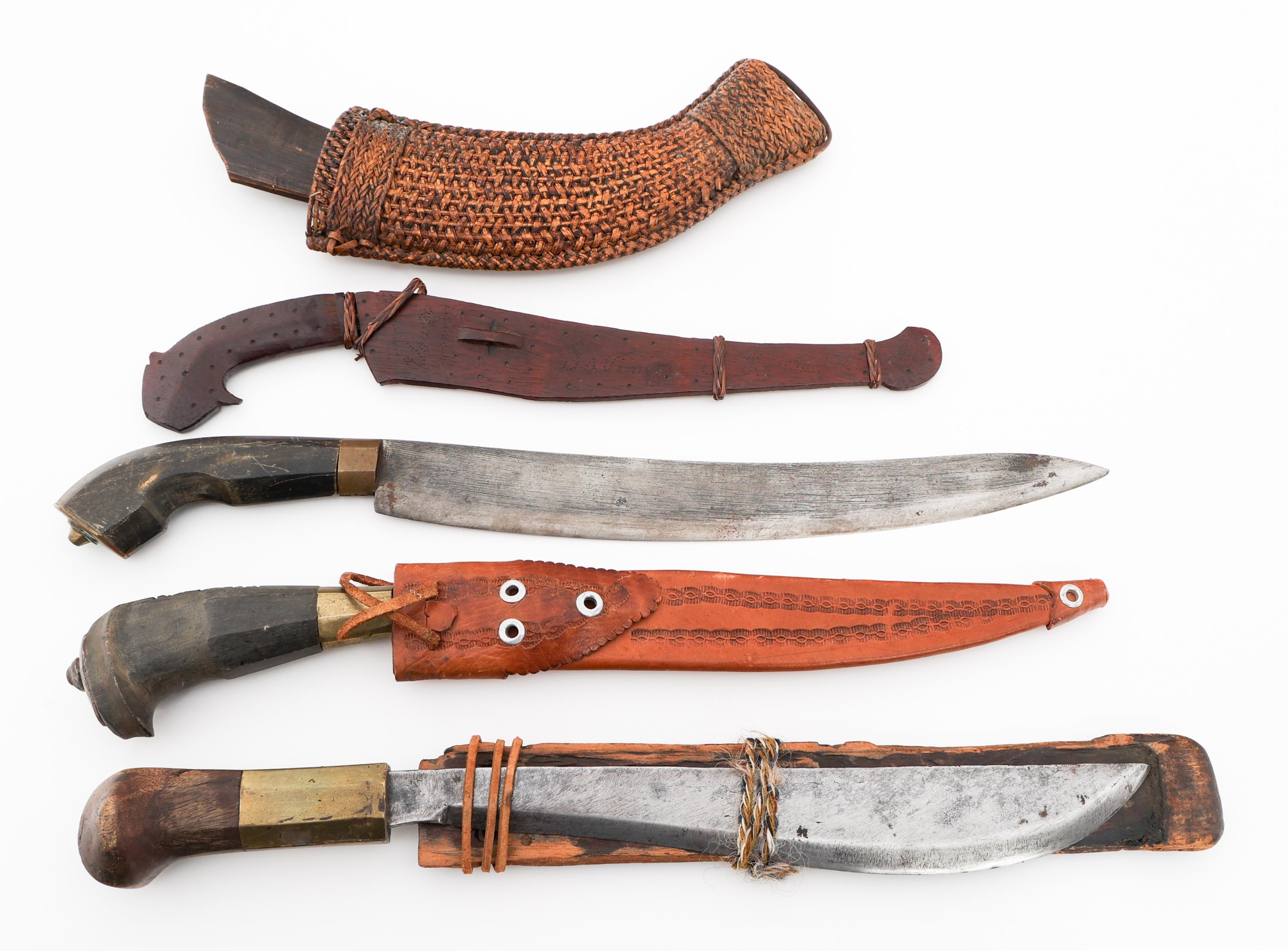 WWII US VET BRING BACK & SOUTHEAST ASIAN KNIVES