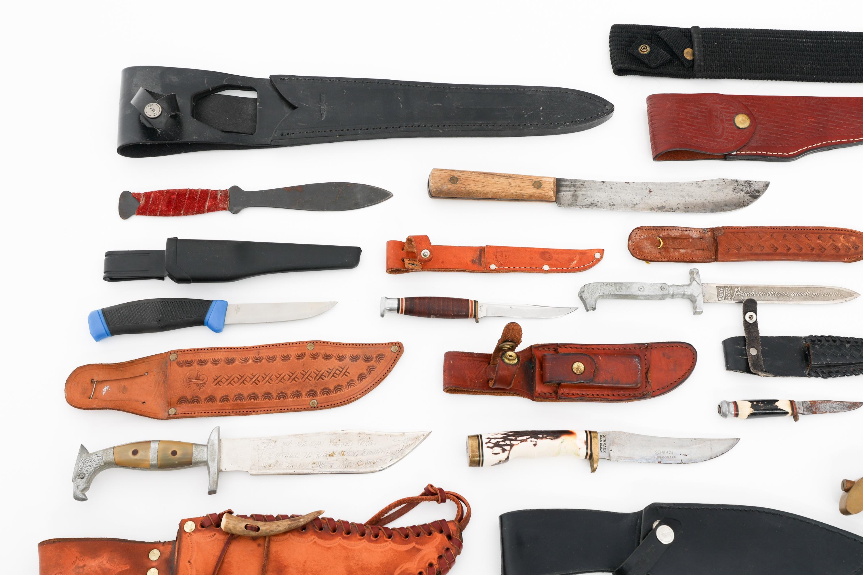 FIXED BLADE HUNTING KNIVES & SHEATHS BONANZA