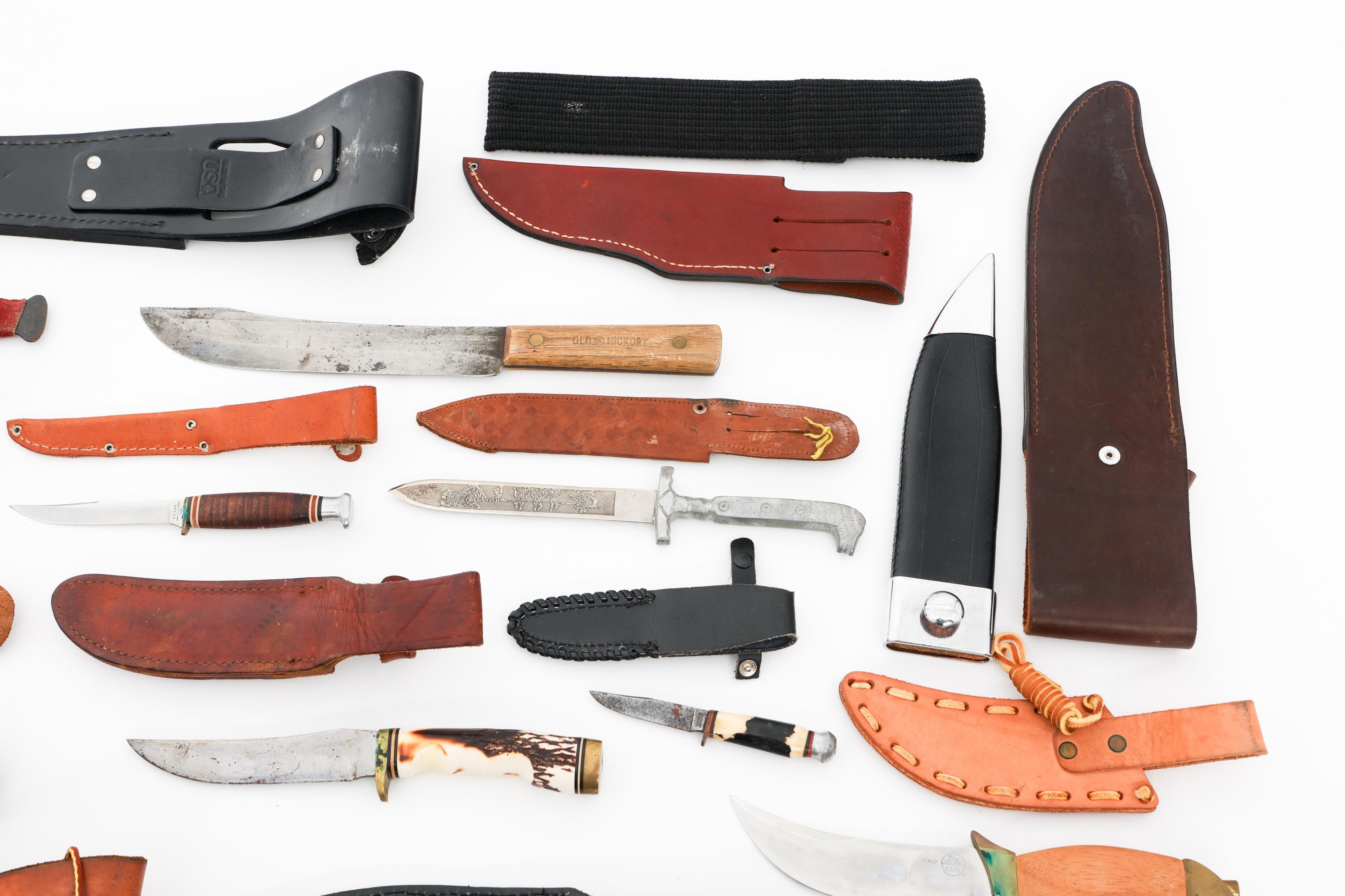 FIXED BLADE HUNTING KNIVES & SHEATHS BONANZA