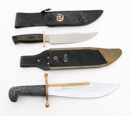 CASE XX DAVEY CROCKET & COLT 1993 BOWIE KNIVES