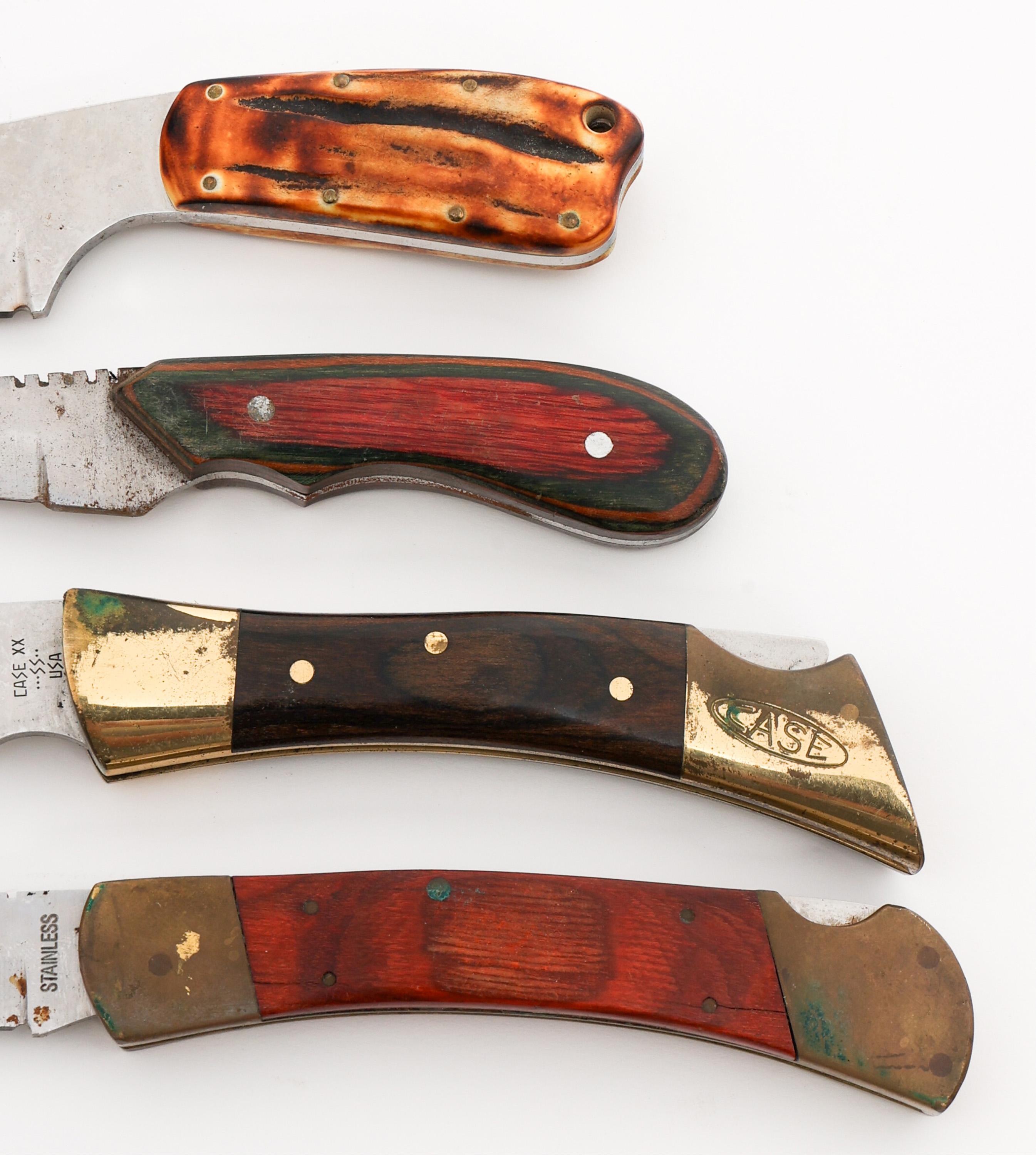 FOLDING & FIXED BLADE HUNTING & SKINNER KNIVES