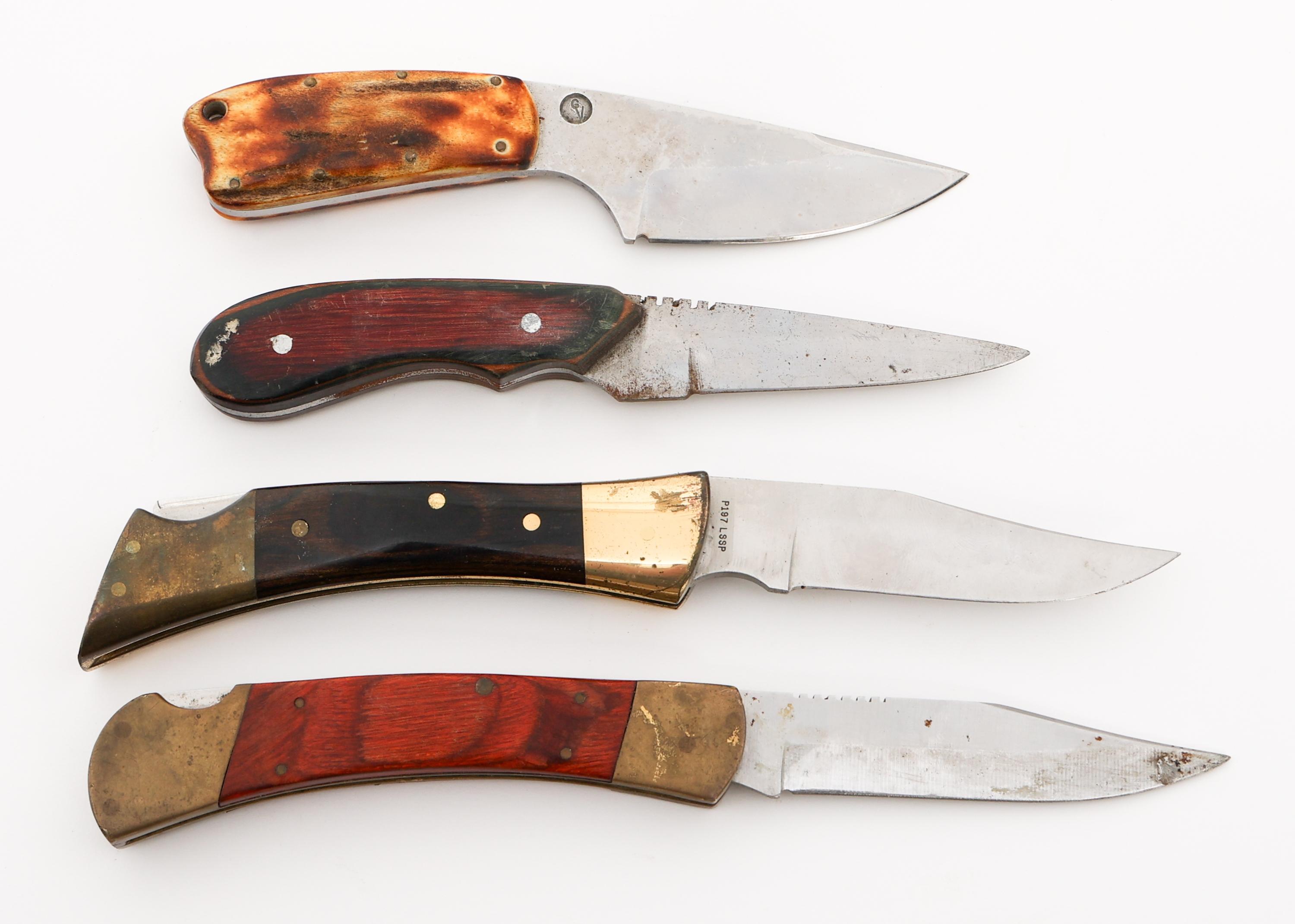 FOLDING & FIXED BLADE HUNTING & SKINNER KNIVES