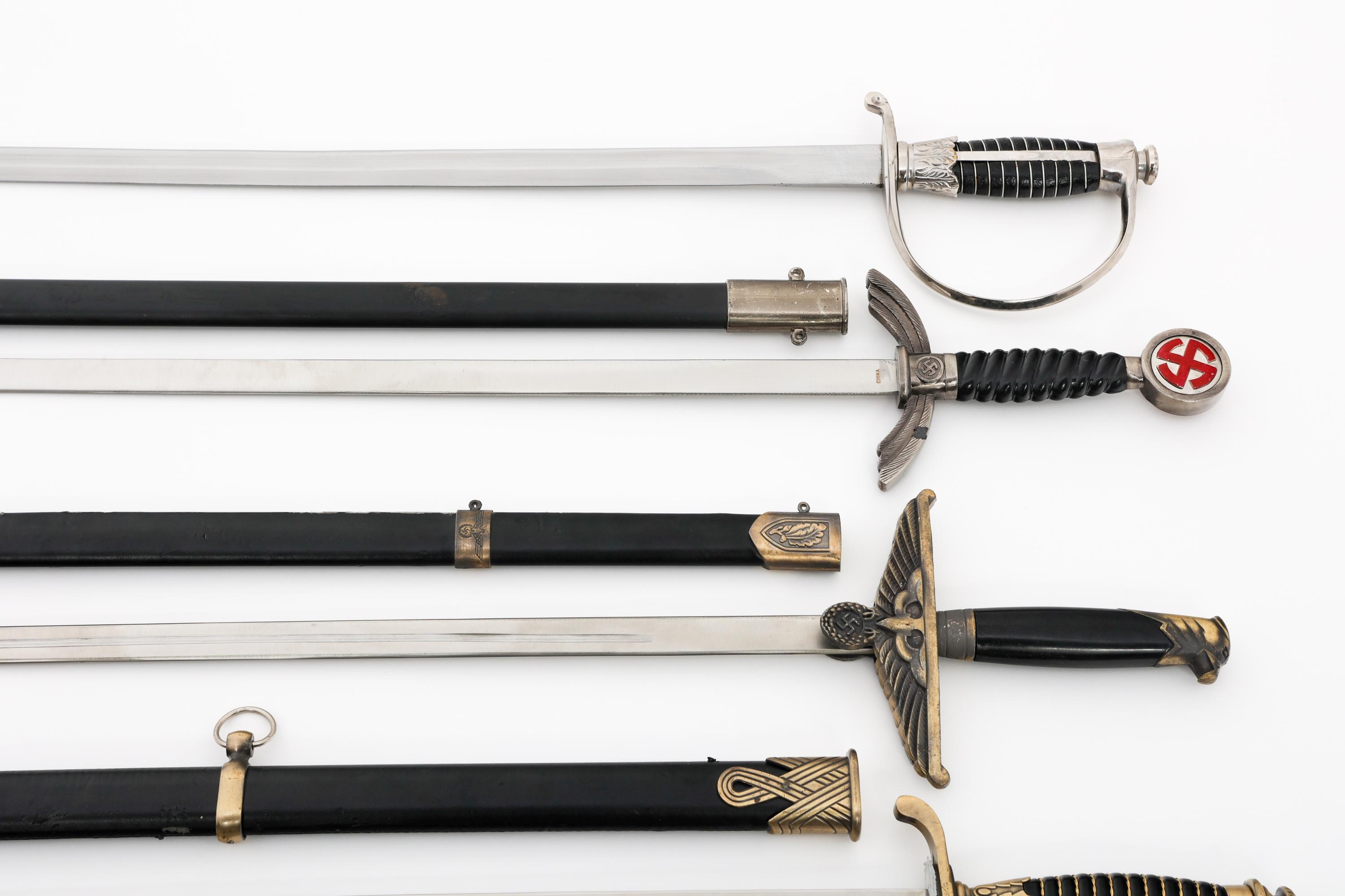 MODERN COPY OF WWII GERMAN SWORDS