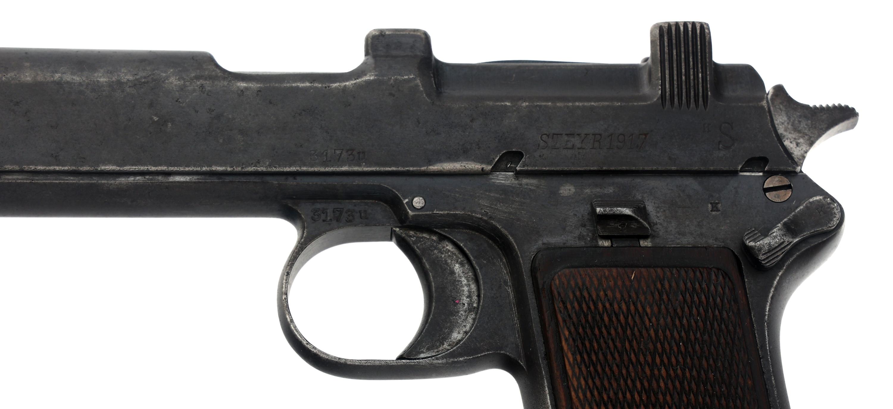 1917 STEYR MODEL 1912 9X23mm CALIBER PISTOL