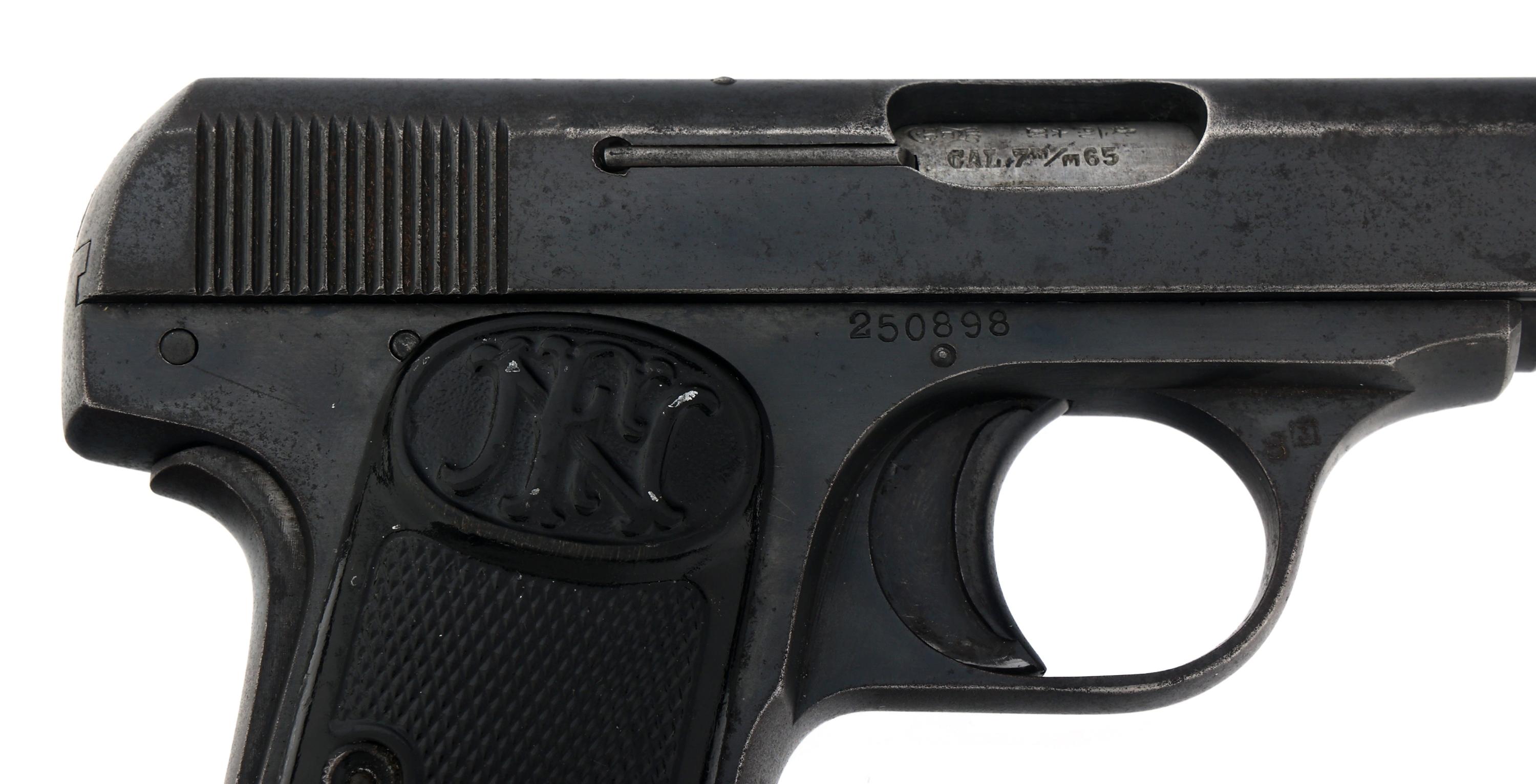 FN MODEL 1910 7.65mm CALIBER SEMI AUTO PISTOL