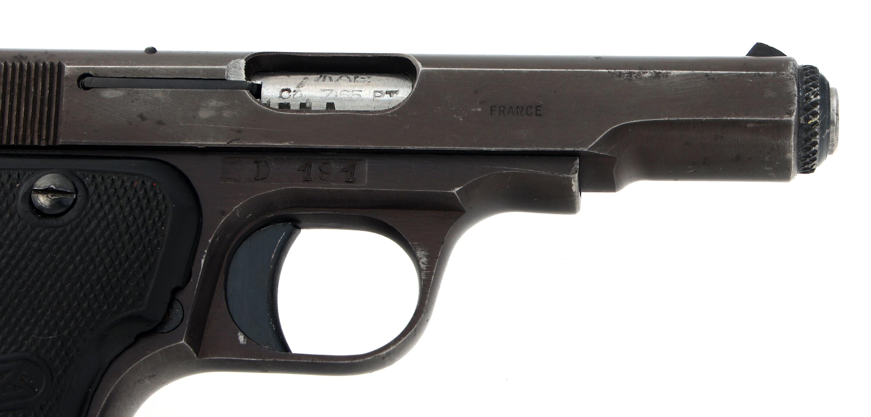 FRENCH MAB MODEL D 7.65x17mm CALIBER PISTOL