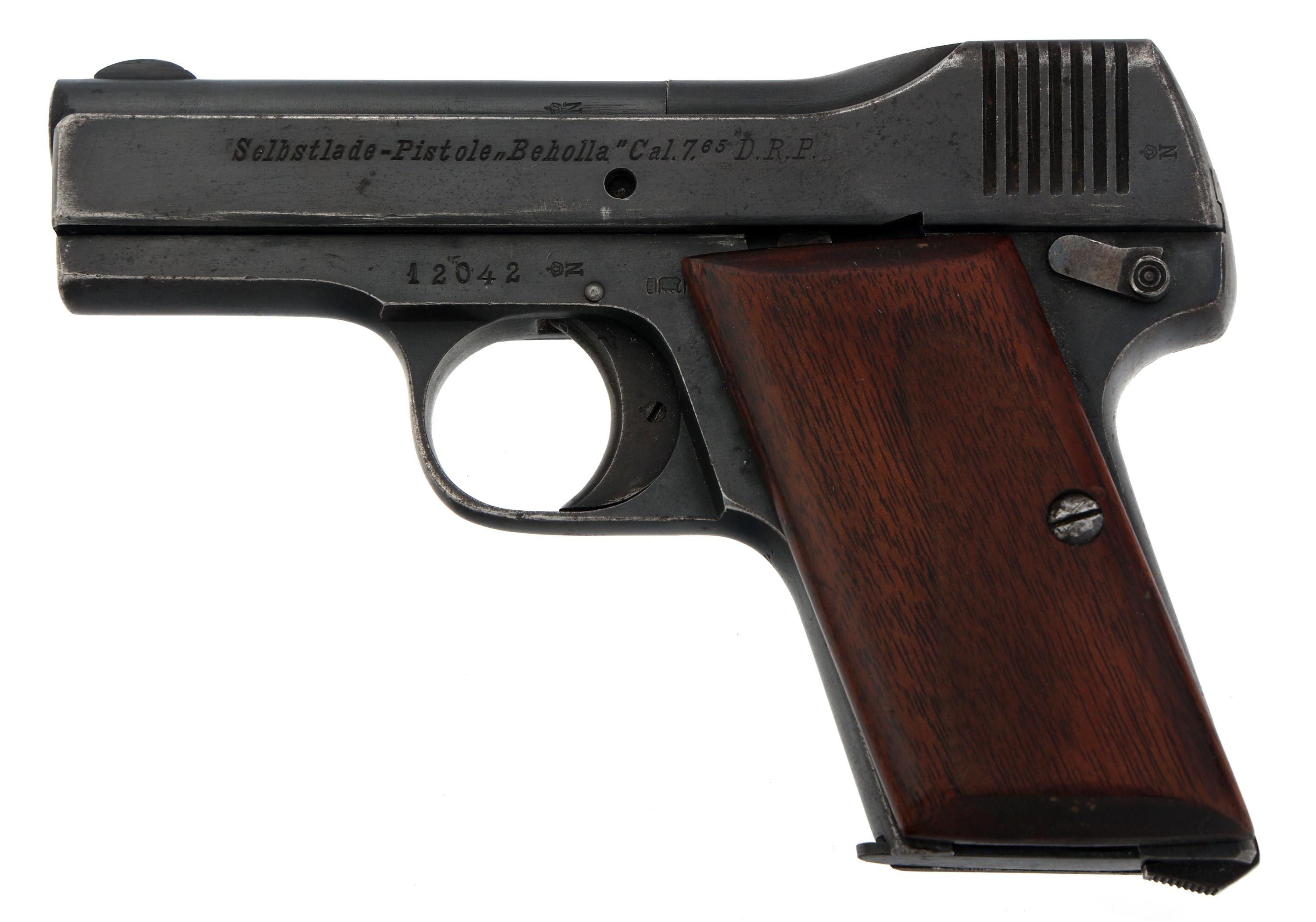 BECKER & HOLLANDER BEHOLLA 7.65mm CAL PISTOL