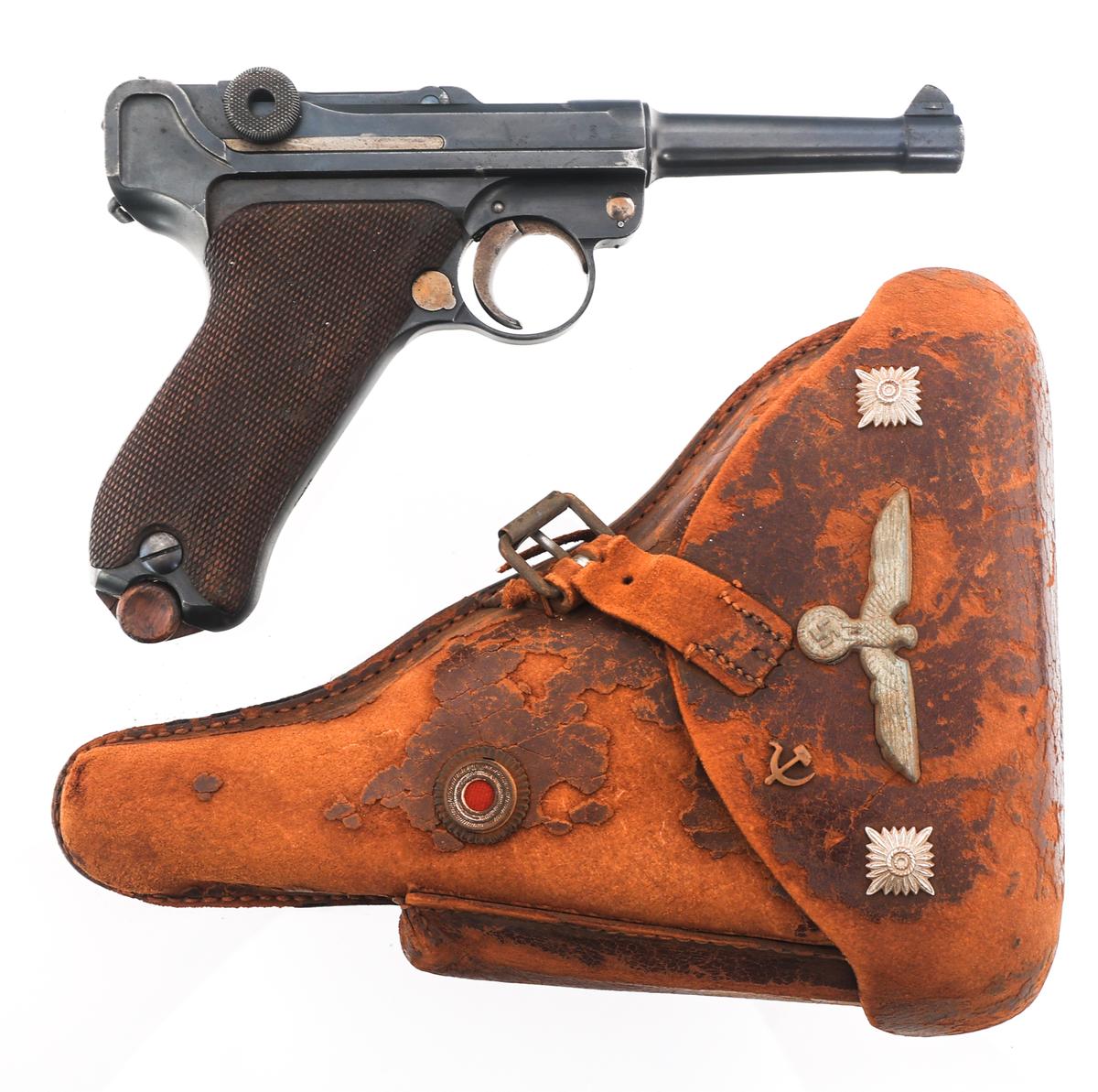 1910 GERMAN DWM MODEL P08 LUGER 9mm PISTOL