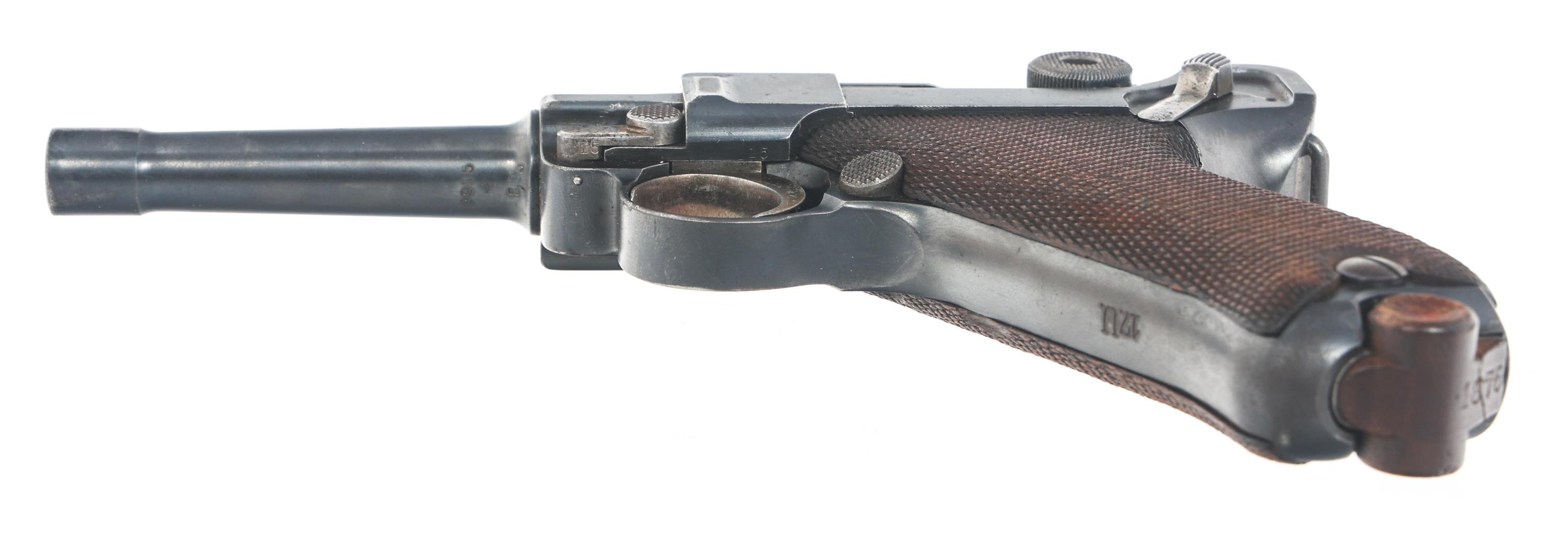1910 GERMAN DWM MODEL P08 LUGER 9mm PISTOL