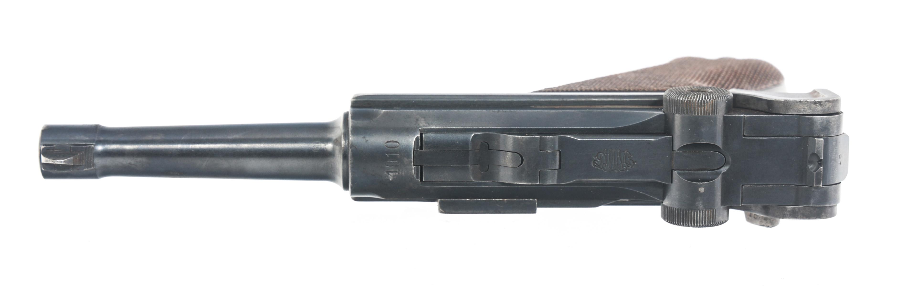 1910 GERMAN DWM MODEL P08 LUGER 9mm PISTOL