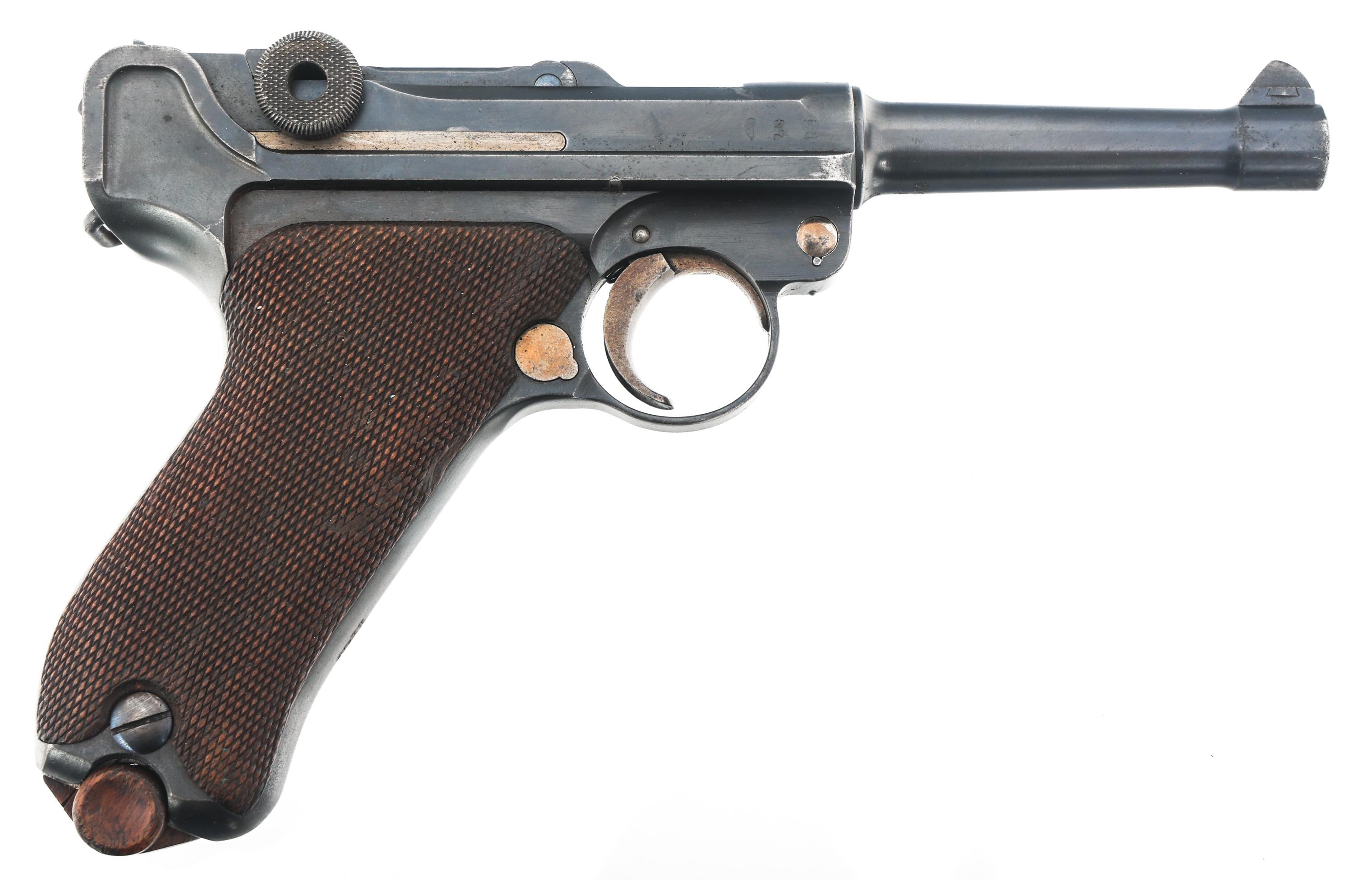 1910 GERMAN DWM MODEL P08 LUGER 9mm PISTOL