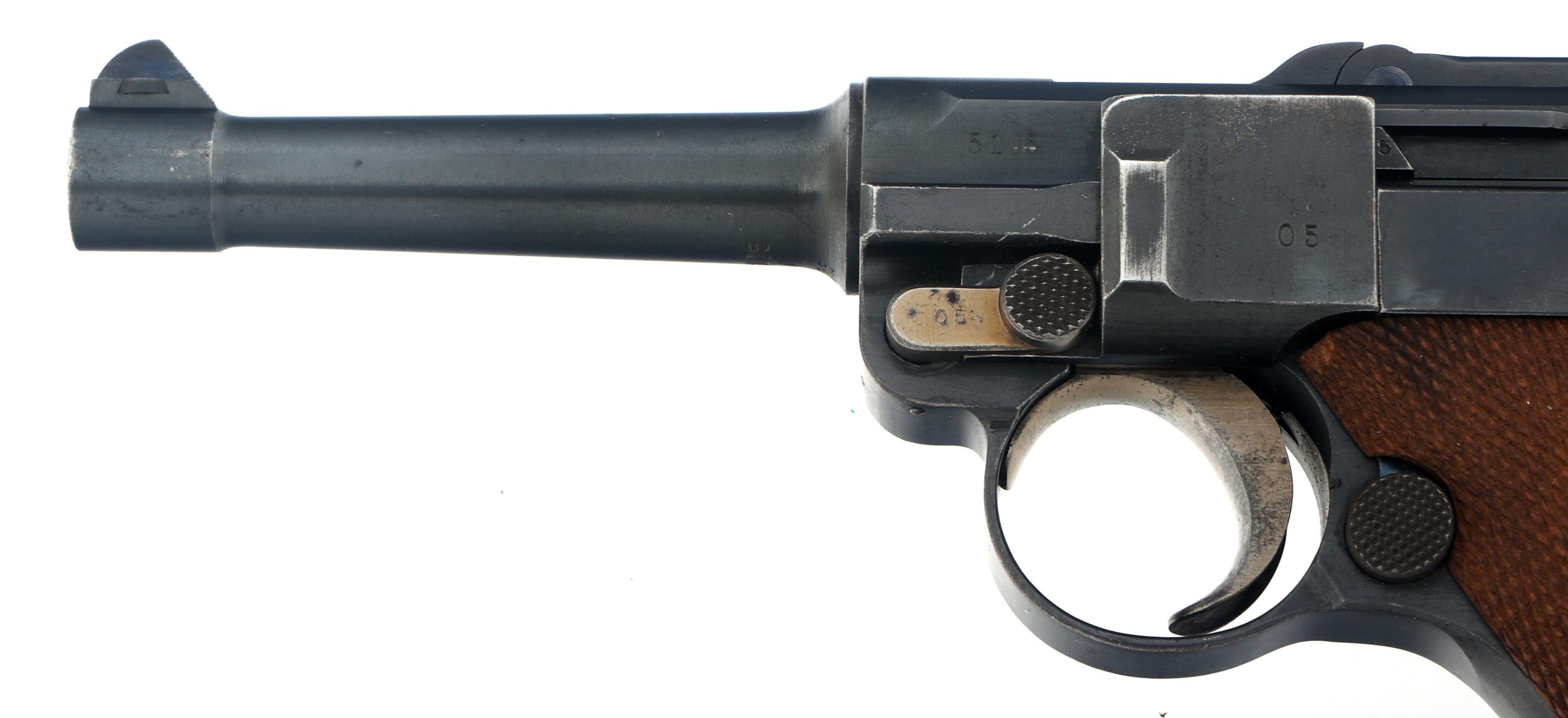 1916 GERMAN DWM MODEL P08 9mm LUGER PISTOL