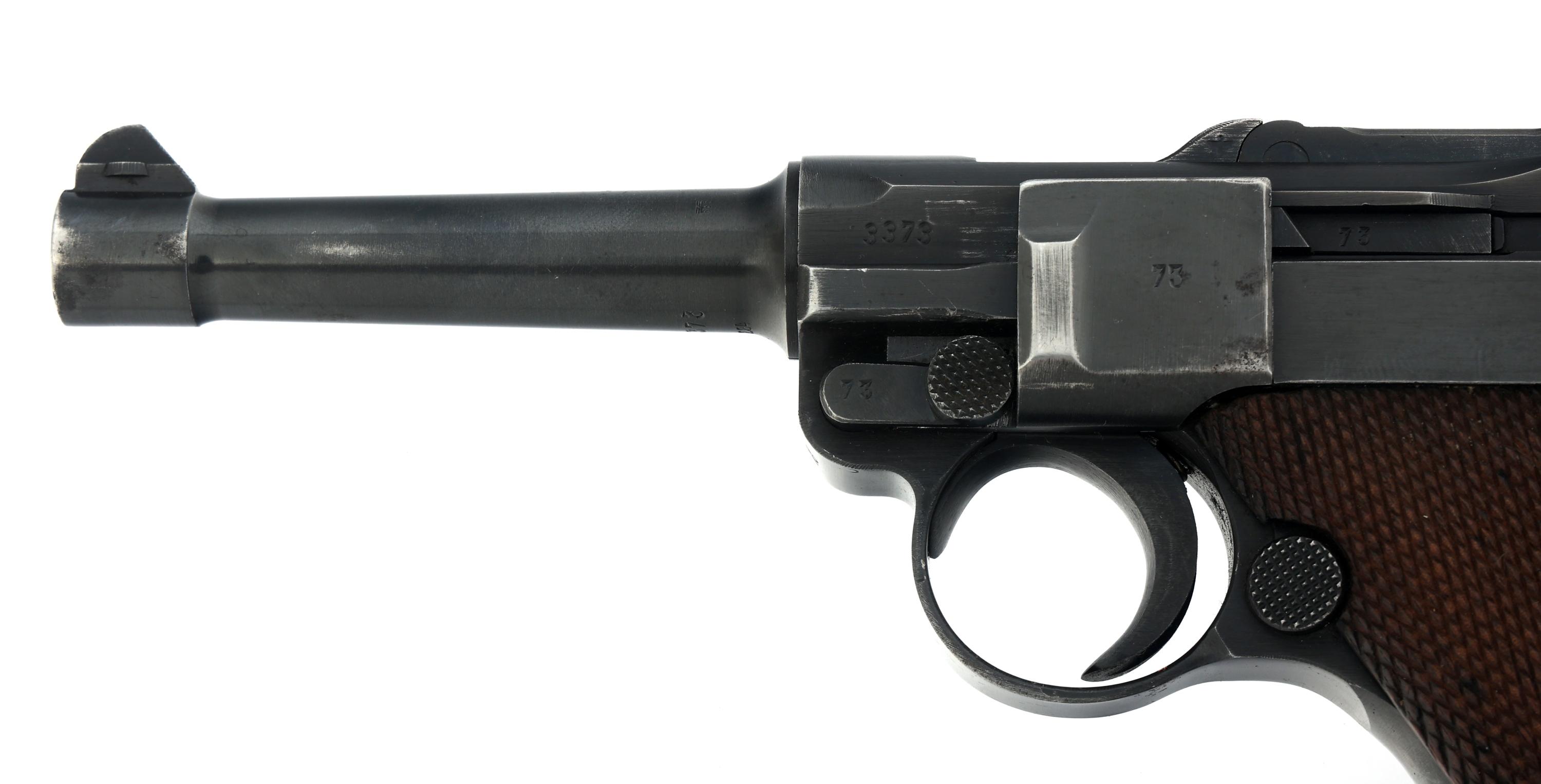 1941 GERMAN byf CODE MAUSER P08 9mm LUGER PISTOL