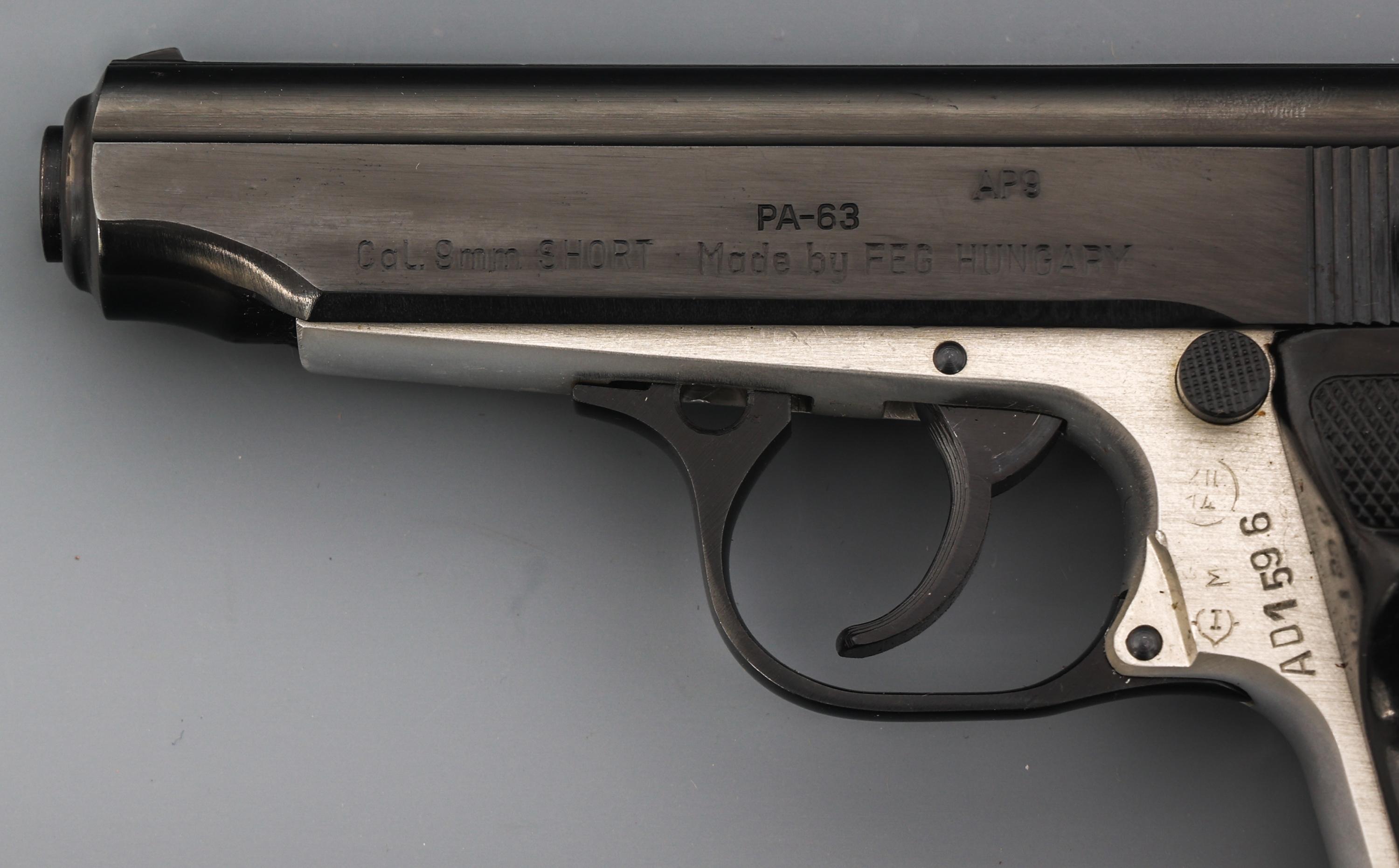 FEG MODEL PA-63 9mm SHORT MAKAROV PISTOL