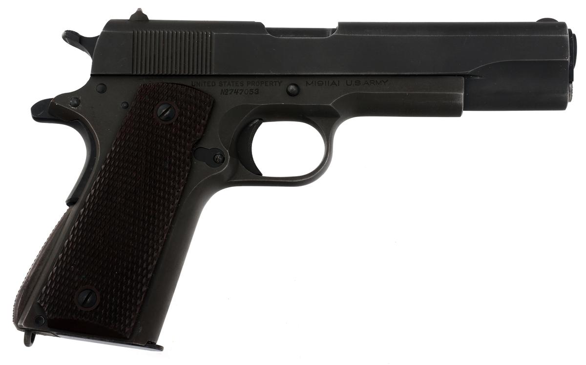 1941 US COLT MODEL 1911A1 .45 ACP CALIBER PISTOL