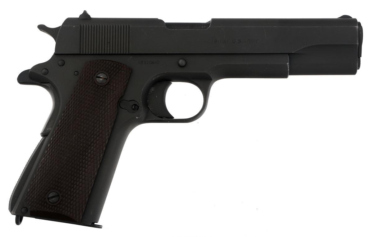 1918 US ITHACA MODEL 1911A1 .45 ACP CALIBER PISTOL