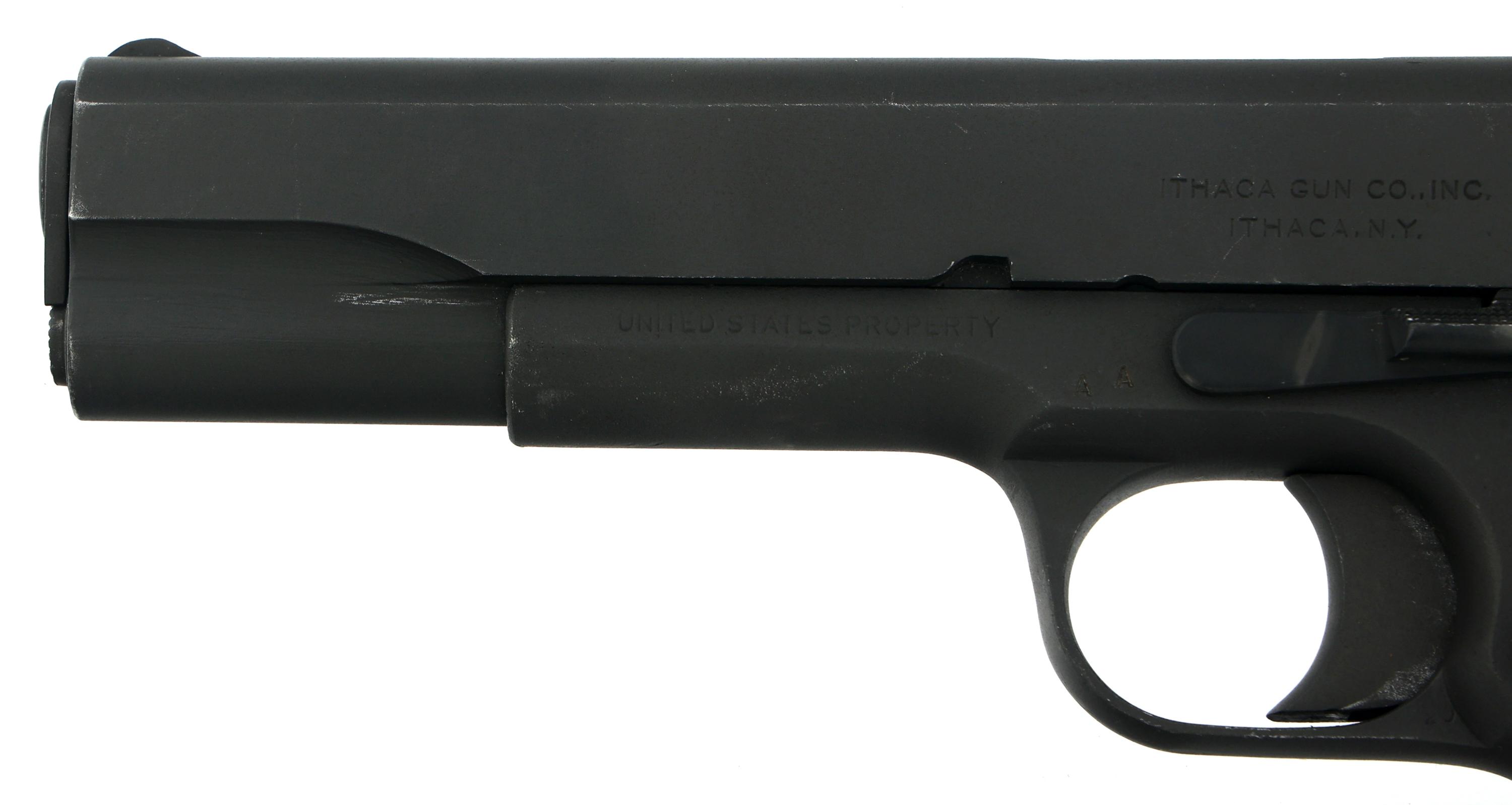 1918 US ITHACA MODEL 1911A1 .45 ACP CALIBER PISTOL