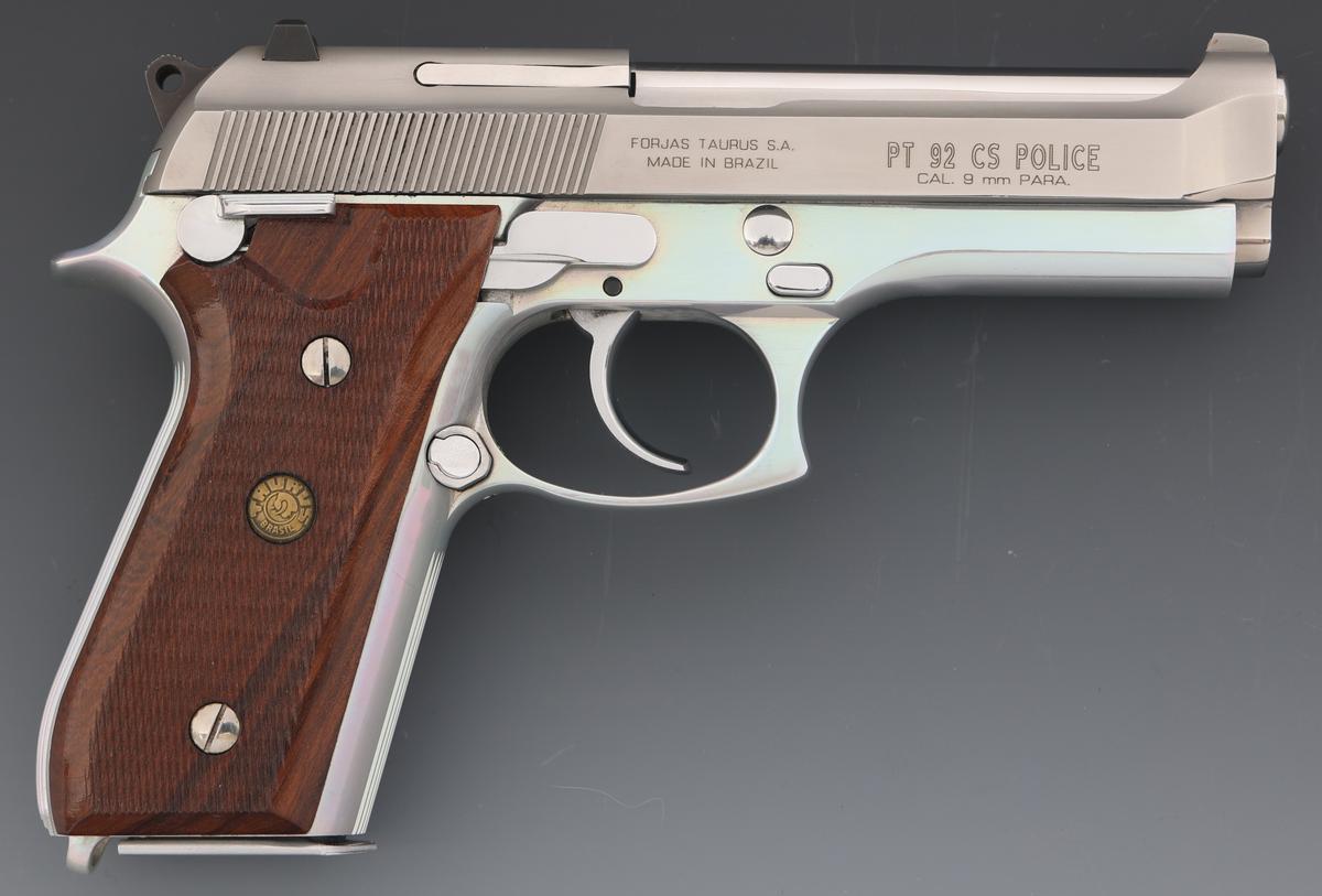 TAURUS MODEL PT92CS POLICE 9x19mm CAL PISTOL